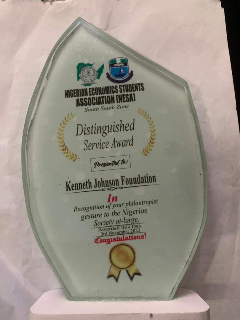 Distinguished Service Award