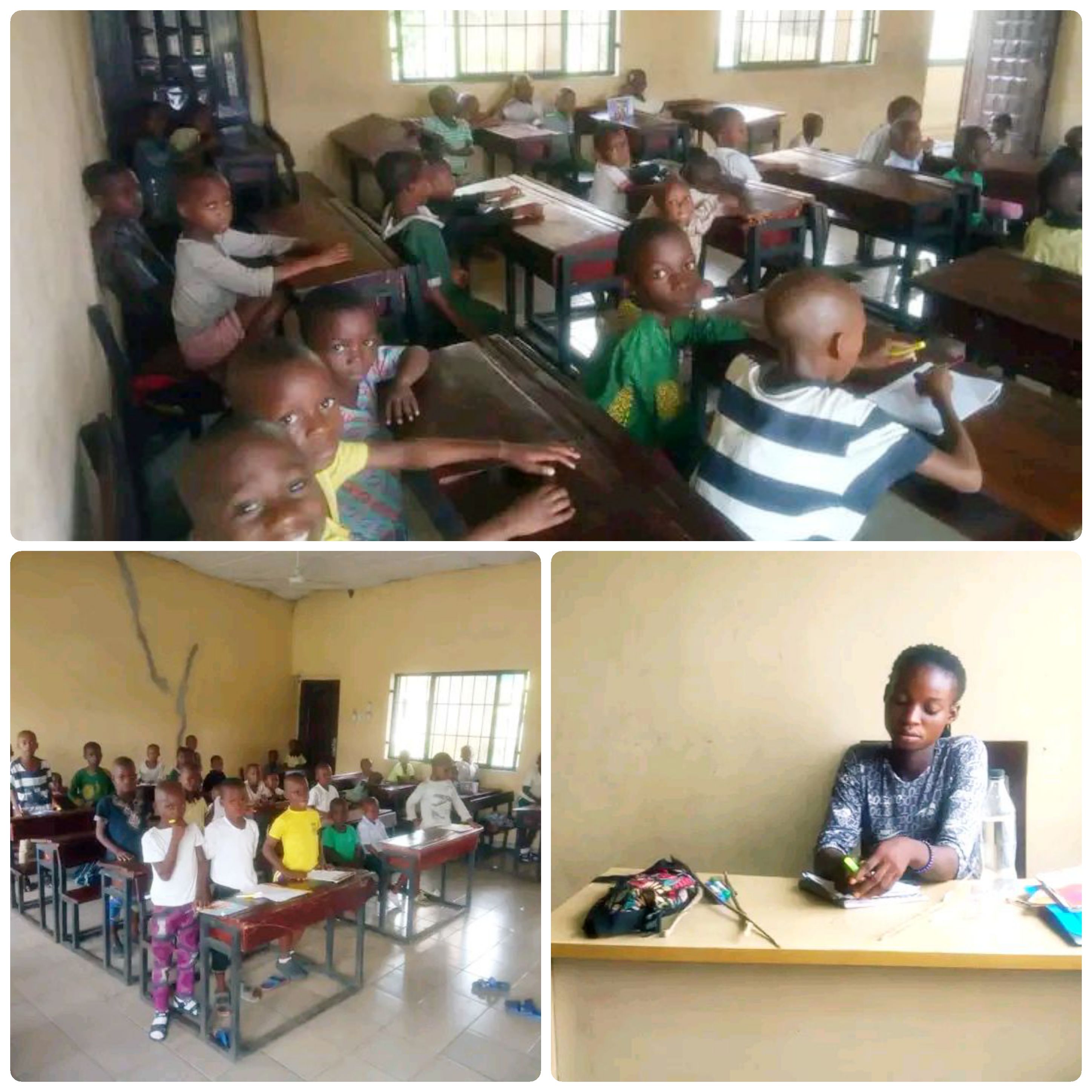 We Hired Teachers to Teach Pupils from Kereken Boue